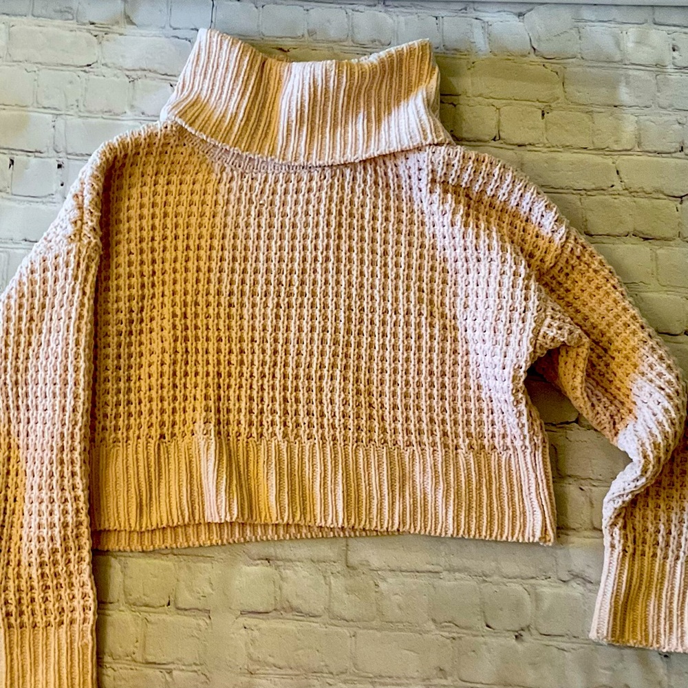 Soft pink sweater